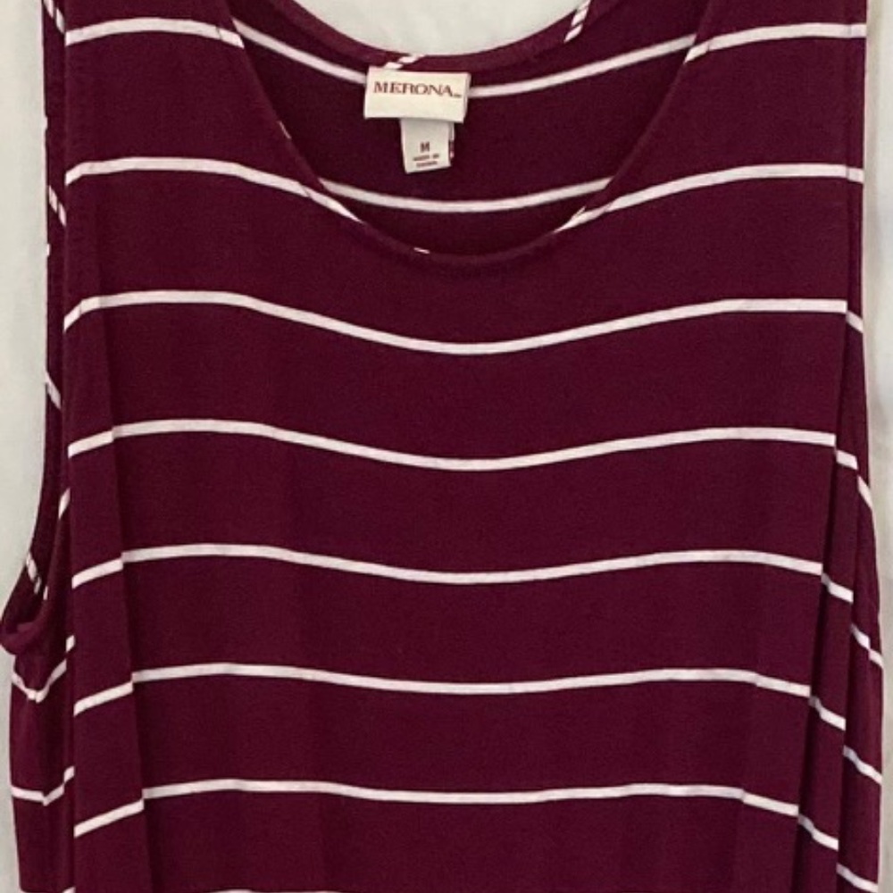 Extra long maroon Dress made by Merona